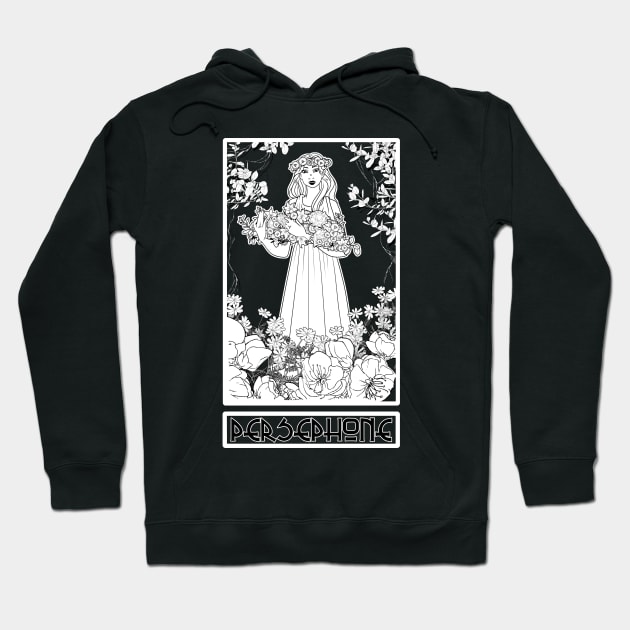 Persephone | Goddess of Spring and Bringer of Death Hoodie by Bad Witch